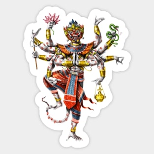 Cambodian Khmer Hanuman Sticker